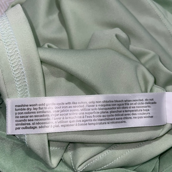 Eloquii Women's Green Long Sleeve Maxi V-Neck Cross Front W/Tie Belt Sz… - Picture 14 of 15